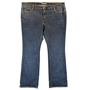 Levi's 415 Jeans 24W Women's Mid-Rise Classic Boot Stretch Cotton Denim Blue